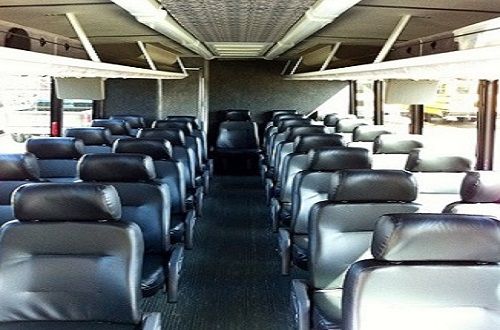 Luxury Midsize Coach Interior